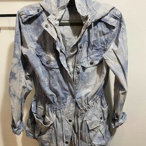 Aritzia Talula Tie Dye Utility Jacket